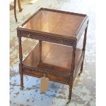 LAMP TABLES, a pair,