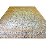 FINE KASHAN CARPET, 415cm x 308cm,