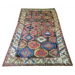 FINE ANTIQUE KURDISH KELLEH, 250cm x 137cm,