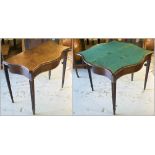 IRISH CARD TABLE,