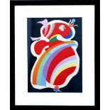 WASSILY KANDINSKY, 'Composition', lithograph, printed by Maeght, 1969, 33cm x 24cm,