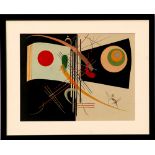 WASSILY KANDINSKY, 'Composition III', lithograph, printed by Maeght, 1969, 35cm x 45cm,
