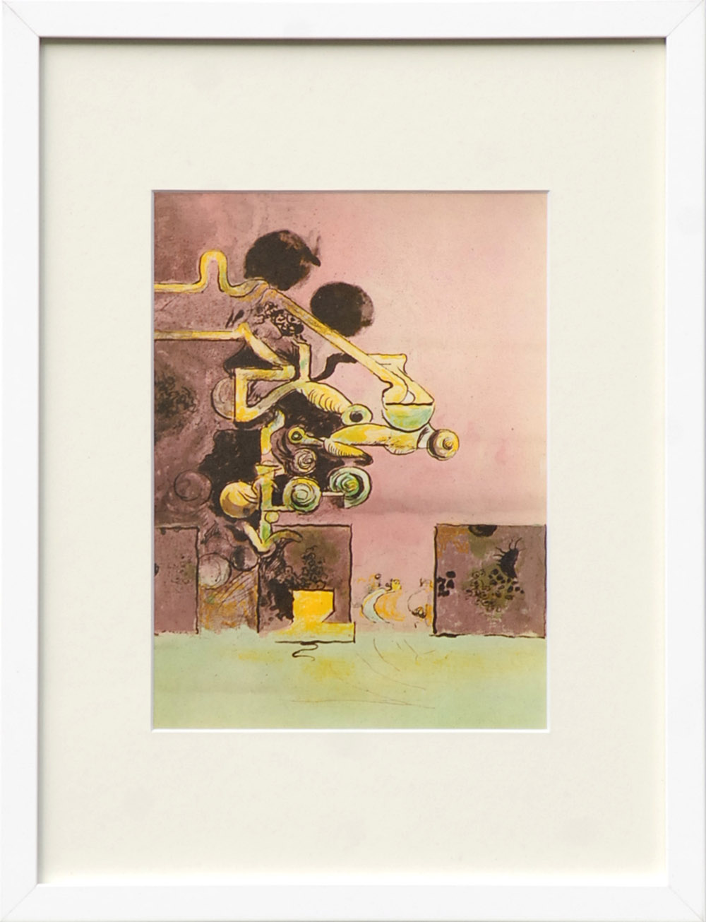 GRAHAM SUTHERLAND, 'Forms', lithograph in colours, edition: 1000, 1979, printed by Poligrafa,