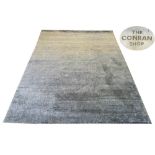 RUG BY THE CONRAN SHOP, 246cm x 176cm, abrashed noir field.