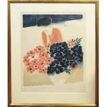 ANDRÉ BRASILLIER, 'Bouquet Parisienne' lithograph in colours, E. A.