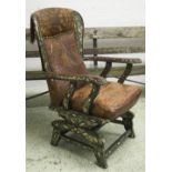 ROCKING CHAIR, berber,