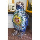 DEBBIE RYAN 'Go Penguins Liverpool', mosaic statue, 173cm x 104cm x 74cm.