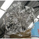 LANTINE CHANDELIER, from Christopher Wrey, cost circa £3000 new, approx. 80cm W.