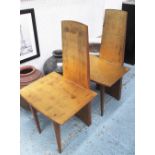 GAROUSTE AND BONETTI HALL CHAIRS,