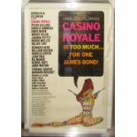 COLUMBIA PICTURES 'Casino Royale', US lobby poster, 1967, 152cm x 100cm, framed and glazed.