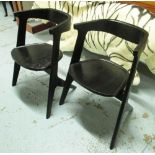 TOM DIXON DINING CHAIRS, a set of six,