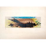 AFTER GEORGE BRAQUE 'The Plow', lithograph in colours, circa 1960, 46.2cm x 65cm, framed and glazed.