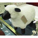 FOOTSTOOL, in the form of a sheep.