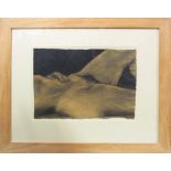 ARTHUR MUSGRAVE 'Nude', watercolour, signed lower right, 30cm x 40cm, framed and glazed.