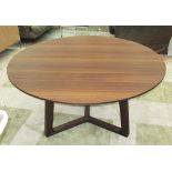 DINING TABLE, circular, Contemporary style, 138cm diam. x 74cm H.