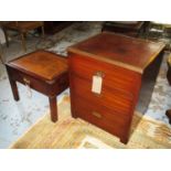 CAMPAIGN STYLE SIDE CABINET,