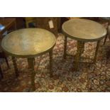 OCCASIONAL TABLES, a pair,