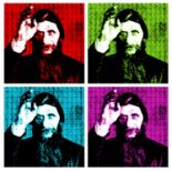 DOLLARSANDART 'Rasputin', from the Russian Di$ruptive collection, German etching, AP signed,