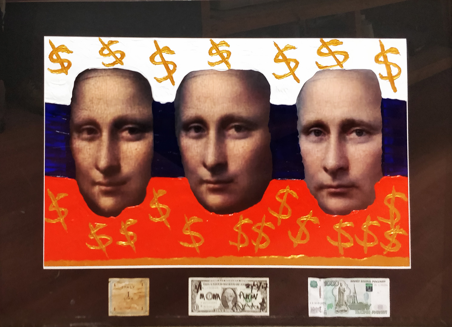 DOLLARSANDART 'Mona-Putin',