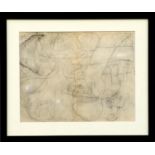 JOAN MIRO 'Abstract', pochoir, 1961, 30cm x 40cm, framed and glazed.