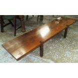 LOW TABLE, hardwood Japanese style, 45cm x 33cm H x 180cm L.