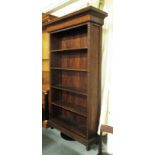 HARDWOOD BOOKCASE, from General Trading Company, 118cm x 40cm x 206cm H.