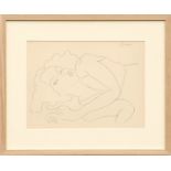 HENRI MATISSE 'Reclining woman F10', collotype, 1943, limited edition 950, 33cm x 25cm,