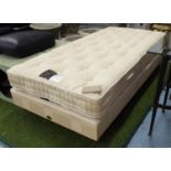 HEAL'S SINGLE BED, 3ft W, with spring centre mattress,