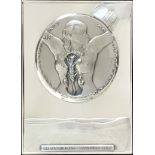 SALVADOR DALI 'La Fecundidad', original mutiple solid sterling silver sculpture,