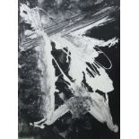 MICHELLE CARLTON SMITH 'Untitled', collage on canvas, 161cm x 114cm.