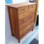 LARGE CHEST OF DRAWERS, Vermont Furniture Designs,133cm H x 51cm.