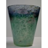 DECORATIVE SCOTTISH ART GLASS VASE