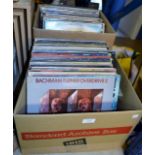 2 BOXES WITH QUANTITY VARIOUS LP RECORDS