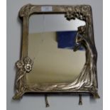 REPRODUCTION ART NOUVEAU EASEL MIRROR IN THE STYLE OF WMF