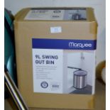 9 LITRE SWING BIN IN BOX