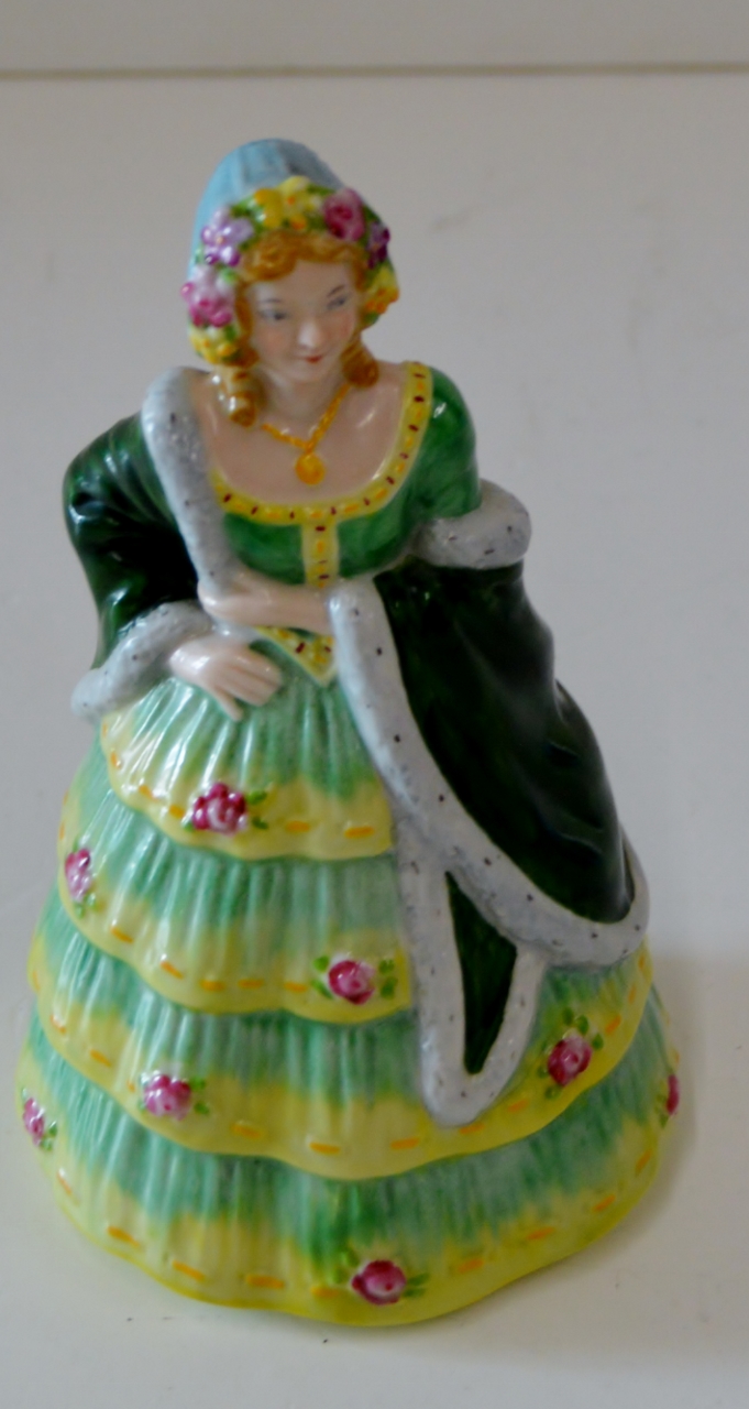 6½" HAND PAINTED FIGURINE "LADY BETTY" BY W.H. GOSS