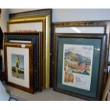 QUANTITY VARIOUS FRAMED PICTURES