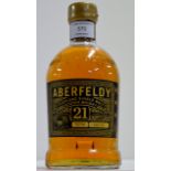 ABERFELDY 21 YEARS OLD HIGHLAND SINGLE MALT SCOTCH WHISKY - 700ML, 40% VOL