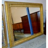 55" X 66" GILT FRAMED WALL MIRROR