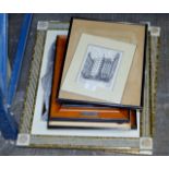 QUANTITY VARIOUS FRAMED PICTURES