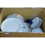 BOX CONTAINING CHODZIEZ DINNER WARE