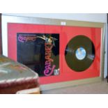 FRAMED CABARET LP RECORD DISPLAY