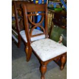 PAIR OF MODERN DINING ROOM CHAIRS