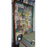 LARGE FRAMED POLO DIORAMA DISPLAY