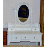 MODERN DRESSING TABLE IN WHITE