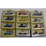 BOX WITH VARIOUS MODEL VEHICLES