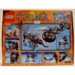 LEGO LEGENDS OF CHIMA MAULA'S ICE MAMMOTH STOMPER SET (AS NEW) - 70145