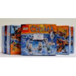 5 X LEGO LEGENDS OF CHIMA ICE BEAR TRIBE PACK SETS (AS NEW) - 70230
