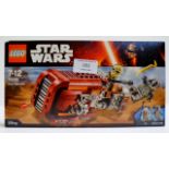 LEGO STAR WARS REY'S SPEEDER SET (AS NEW) - 75099