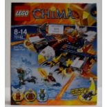 LEGO LEGENDS OF CHIMA ERIS FIRE EAGLE FLYER SET (AS NEW) - 70142